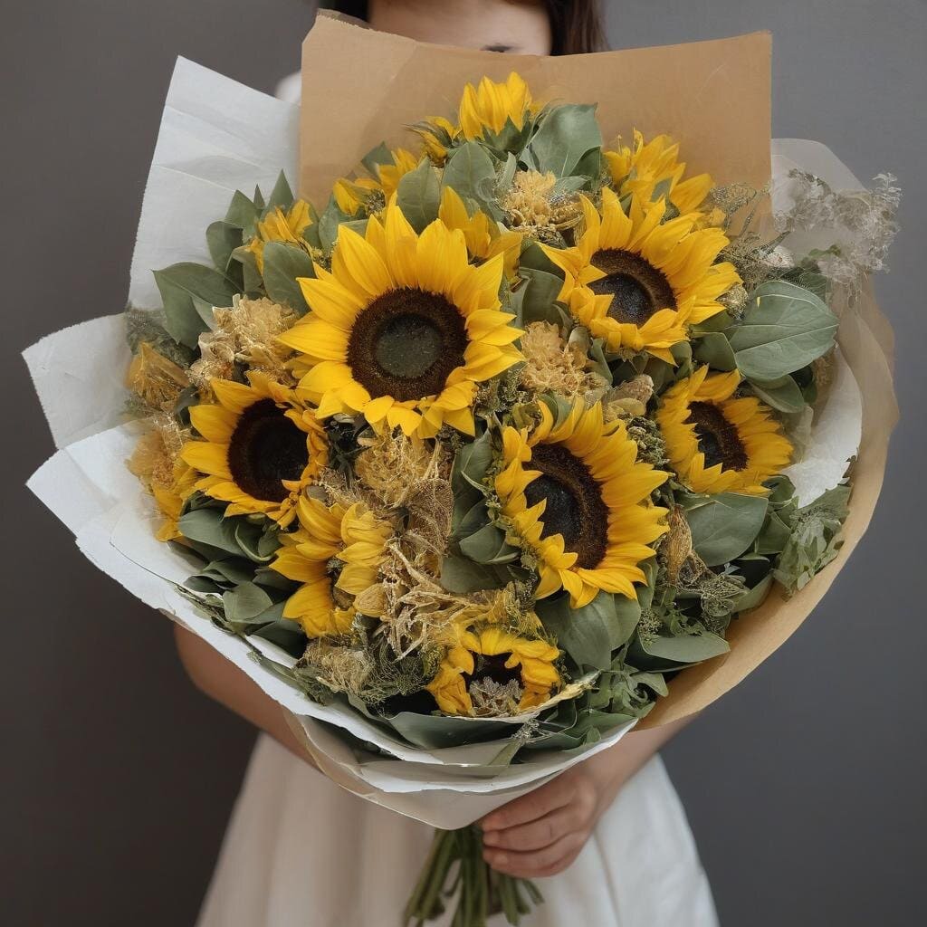 Vibrant Sunflower Bouquet